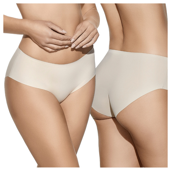 Bezszwowe, uniwersalne figi BRAGA 502, tierra-beż