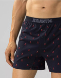 Bokserki Atlantic 2GMB-007 A'2 S-2XL granatowy-czerwony