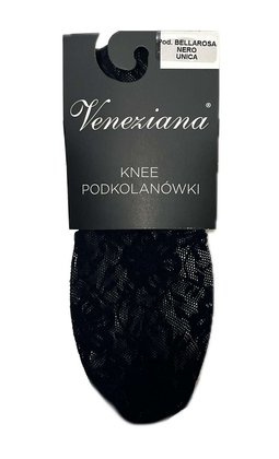 Podkolanówki Veneziana Bellarosa nero