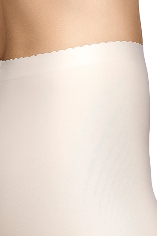 Modelujące bezszwowe figi z długimi nogawkami Faja Pantalón 504, tierra-beż