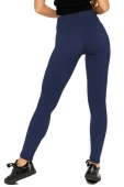 Klasyczne legginsy wysoki stan RDL1000-018, granatowe