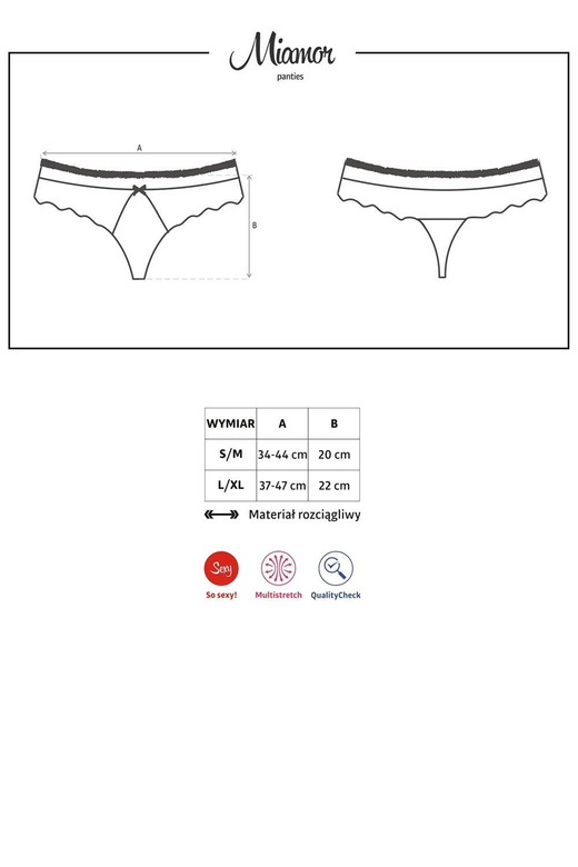 Obsessive Miamor set (kolor: czarny, typ: komplet)