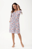 Szlafrok Luna 390 S-2XL W25 damski indygo