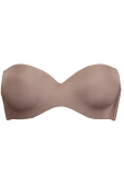 Biustonosz Bardotka Gładki Samonośny Fantastic 1580, stone/szary