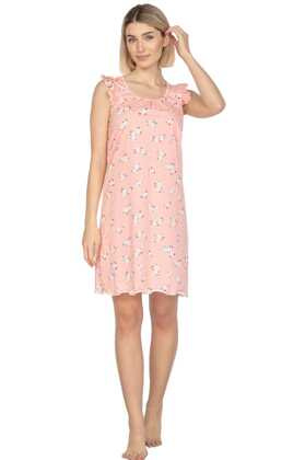 Koszula Regina 126 sz/r S-XL L24 damska morelowy