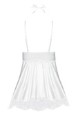 Eve chemise with mask white