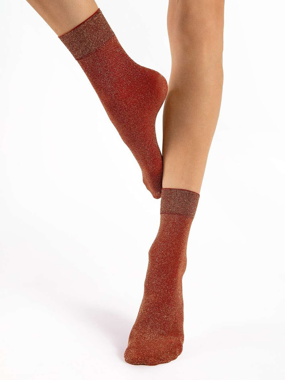 Skarpetki Fiore G 1178 Brillo 60 den red-gold