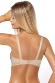 Biustonosz push-up ELLIE gładki, klasyczny, beż