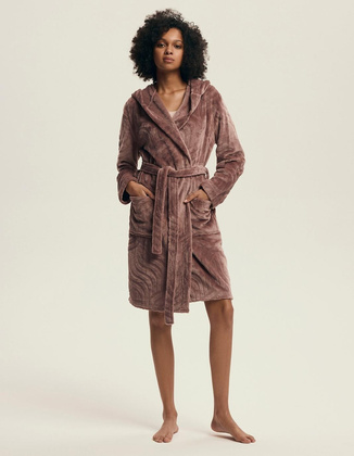 Szlafrok Henderson Ladies 43602 Devyn S-2XL mahogany