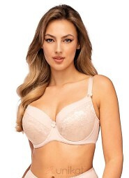 Biustonosz full cup Unikat Inga beżowy
