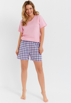 Piżama Taro Layla 3423 kr/r M-XL W25 damska różowy
