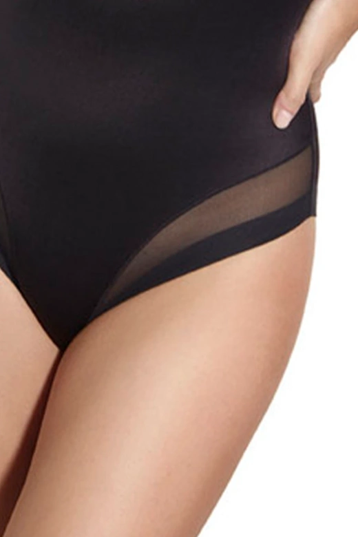 Modelujące body BELINDA, negro-czarne