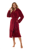 Szlafrok L&L 2413 Camelia długi M-2XL damski angora