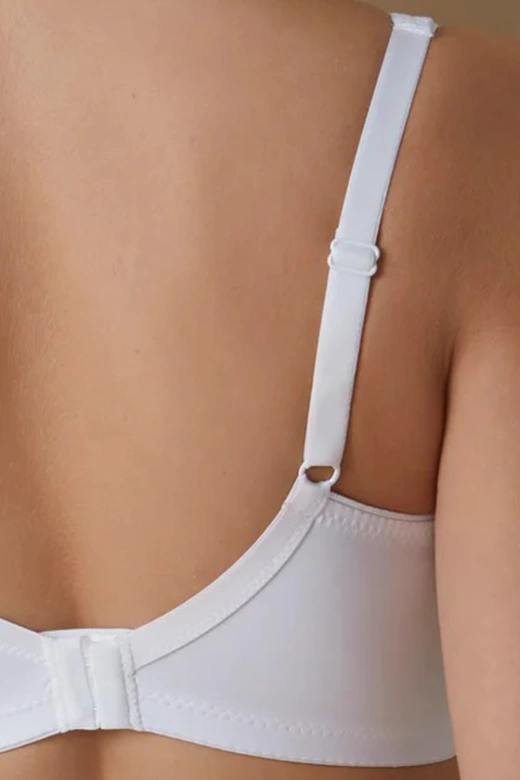 Miękki biustonosz bez fiszbin i usztywnień Marivi, blanco/biały