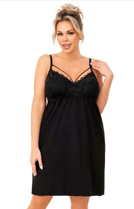 Koszula Donna Sylvia w/r 3XL-6XL czarny