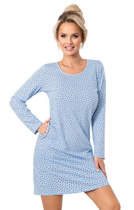 Koszula Donna Star dł/r S-2XL blue