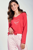 Piżama Taro Amalia 3235 dł/r S-XL malinowy