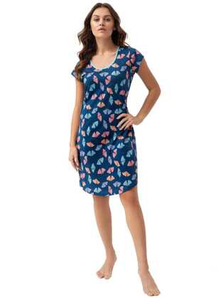 Koszula Luna 187 kr/r M-2XL L24 granatowy