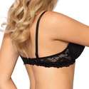 ZESTAW Biustonosz push-up+stringi CARMEN, czerń