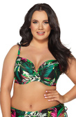 Biustonosz kąpielowy full cup Ava Sk 201 Maxi tropical island