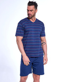 Piżama Cornette 330/48 kr/r S-2XL męska granatowy