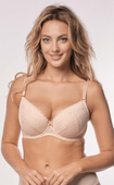 Biustonosz push-up Mefemi Casilda II beżowy