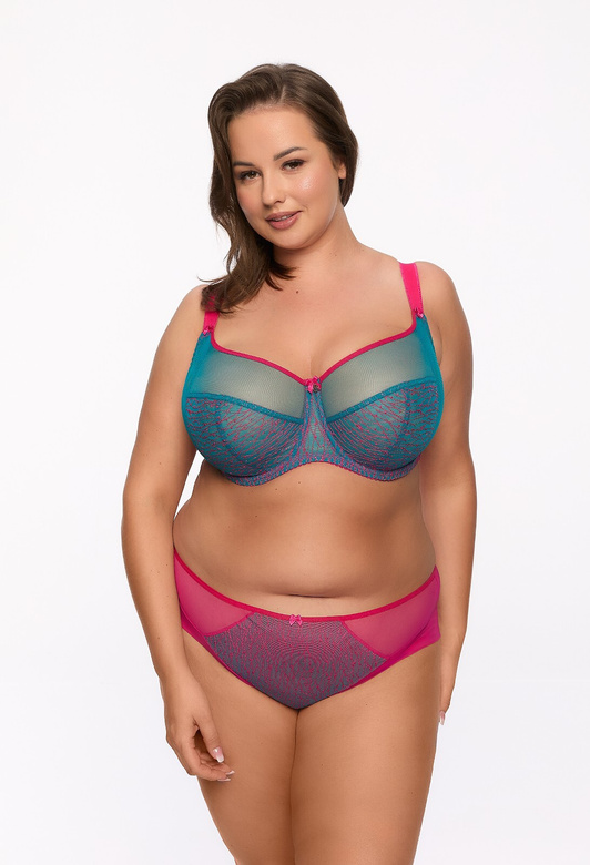 Biustonosz soft Gaia BSM 1294 Cintia Maxi fuksja-turkusowy