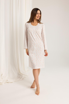 Koszula Regina 015 dł/r S-XL Z25/26 damska morela