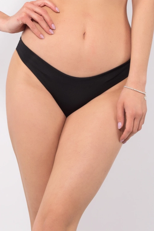 Koronkowe figi z ozdobnym tyłem Allure 2685, nero/czarny