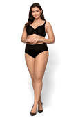 Biustonosz usztywniany Mefemi Anita Big Czarny czarny