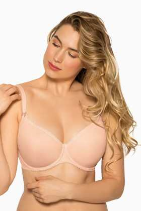 Biustonosz usztywniany Gaia Pilar BS 480 czarny