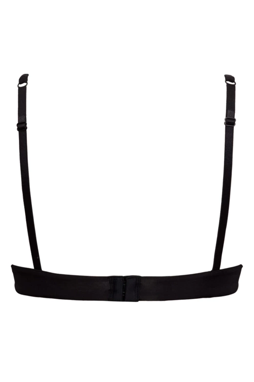 Biustonosz Push-Up z niewidocznymi fiszbinami Fantastic 1368, nero/czarny