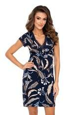 Koszula Donna Helen kr/r S-2XL granatowy