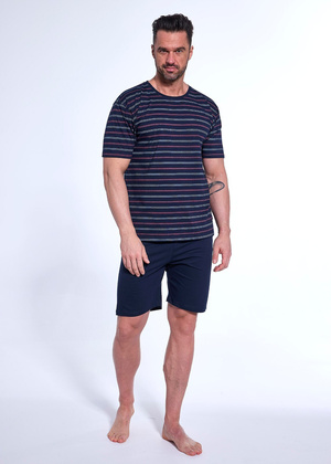Piżama Cornette Various 338/51 kr/r M-2XL męska granatowy