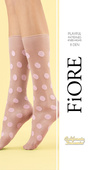 Podkolanówki Fiore G 1106 Playful 8 den poudre