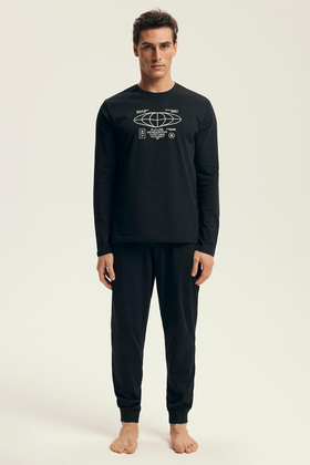 Piżama Henderson Core 43469 Loger dł/r M-3XL black