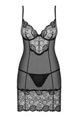Koszula Obsessive Alluria Chemise czarny