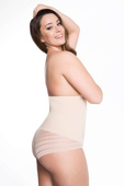 Figi Julimex Shape & Chic Wysoka Talia 141 S-2XL natural/odc.beżowego