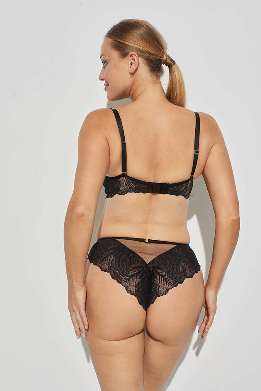 Biustonosz semi soft Kinga BC-1098 Luna czarny