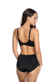 Biustonosz soft bez fiszbin Gaia BS 1125 Kalliste czarny