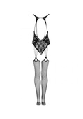 Body Obsessive G324 Bodystocking czarny