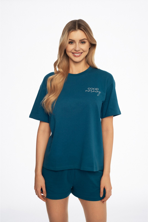 Piżama Henderson Ladies 41314 Abstract kr/r S-2XL rose