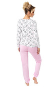 Piżama Donna Sheep Long dł/r S-2XL różowy