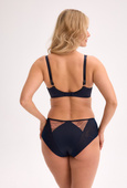 Biustonosz Semi Soft Gaia BS 1329 Sienna granatowy-różowy