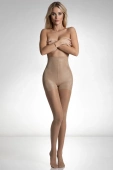 Rajstopy kompresyjne Push-up Slimline 40 DEN, beż