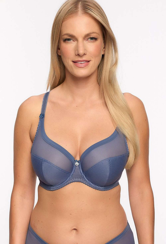Biustonosz semi soft Gaia BS 1058 Sonia niebieski
