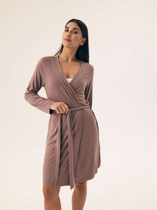 Szlafrok Henderson Ladies 42681 Noves dł/r S-XL golden brown