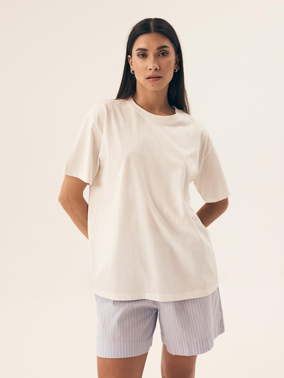Piżama Henderson Ladies 42783 Nanda kr/r S-XL cream