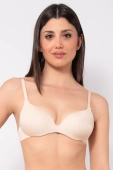Biustonosz Push-Up z niewidocznymi fiszbinami Fantastic 1368, cipria/beżowy