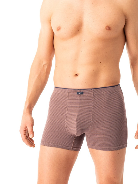 Bokserki Key MXH 358 B25 M-2XL brązowy